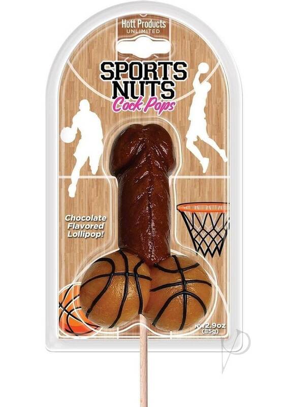 Sports Nuts Cock Pop Basketball Choc