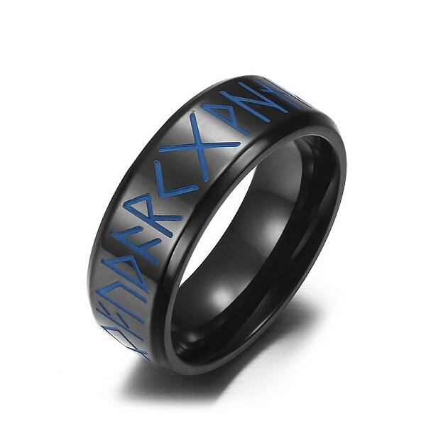 Luminous Stainless Steel Rings for Men