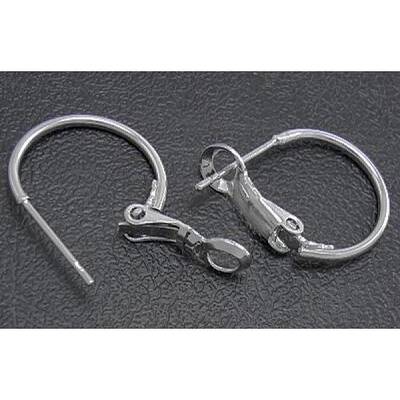 Brass Hoop Earrings