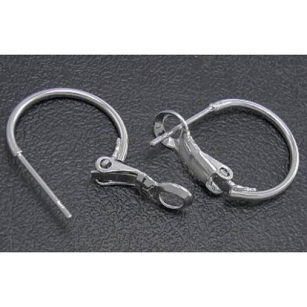 Brass Hoop Earrings