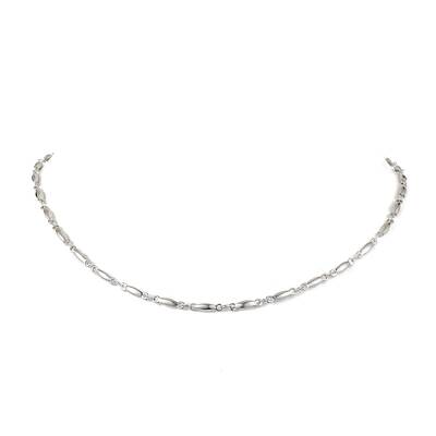 Non-Tarnish 304 Stainless Steel Bar Link Chain Necklaces