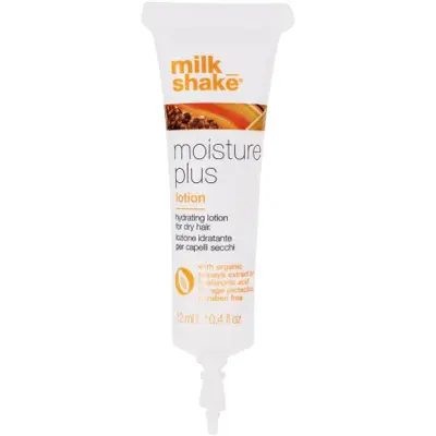 Milk Shake Moisture Plus Lotion - moisturizing ampoule for dry hair, 12 ml