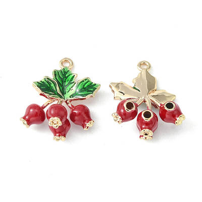 Brass Enamel Pendants