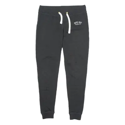 DIESEL Womens Joggers Grey Tapered M W28 L28