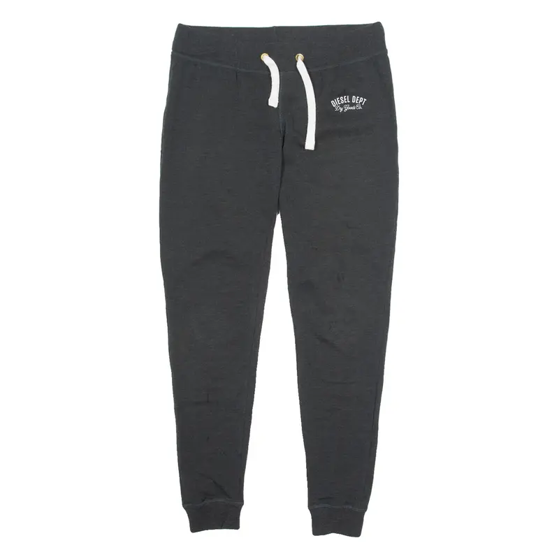 DIESEL Womens Joggers Grey Tapered M W28 L28
