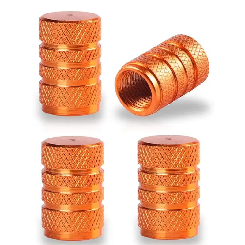 Car Tire Valve Stem Cap, 4 Counts Universal Car Tire Valve Stem Cover For Car, SUV, Bicycle, Truck, Motorcycle, Car Accessori...