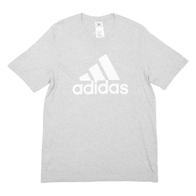 ADIDAS Mens T-Shirt Grey Crew Neck M
