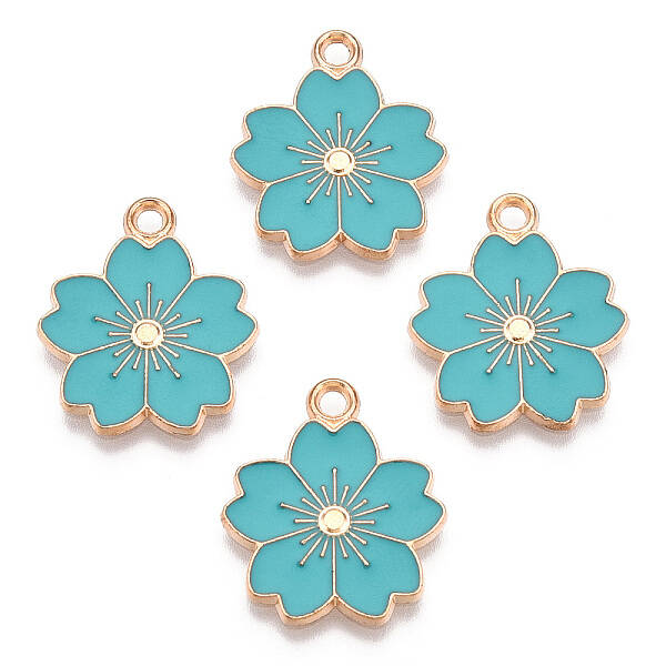 Alloy Enamel Pendants