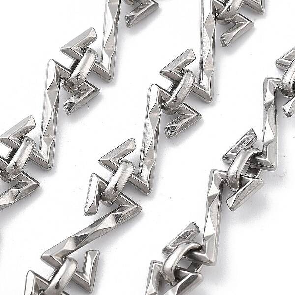 304 Stainless Steel Infinity Z Link Chains