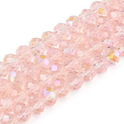 Electroplate Glass Beads Strands