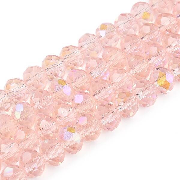 Electroplate Glass Beads Strands