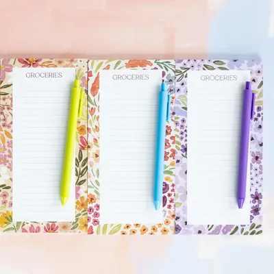 Grocery List Notepad, 50 sheets, Ideal for Organizing your Grocery shopping