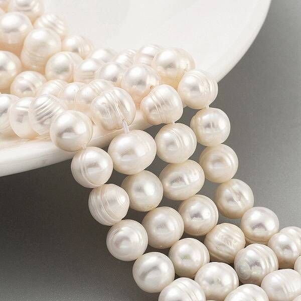 Natural Cultured Freshwater Pearl Beads Strands