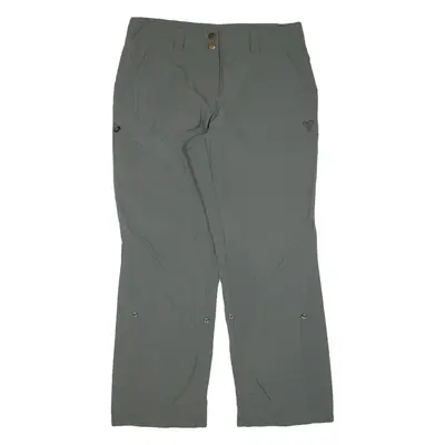 JACK WOLFSKIN Outdoor Womens Trousers Grey Regular Straight W32 L28