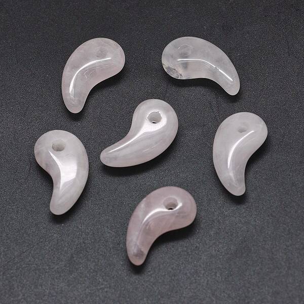 Natural Rose Quartz Pendants