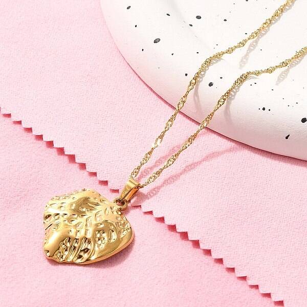 Summer Beach 304 Stainless Steel Pendant Rope Chain Necklaces for Women