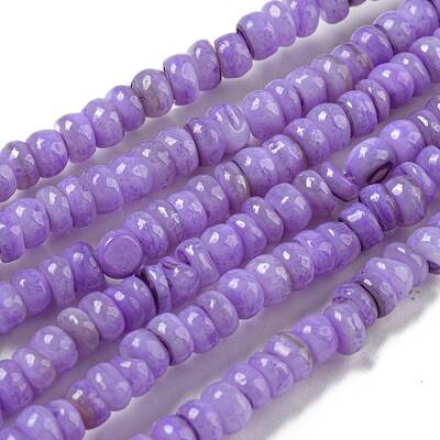 Dyed Natural Freshwater Shell Beads Strands