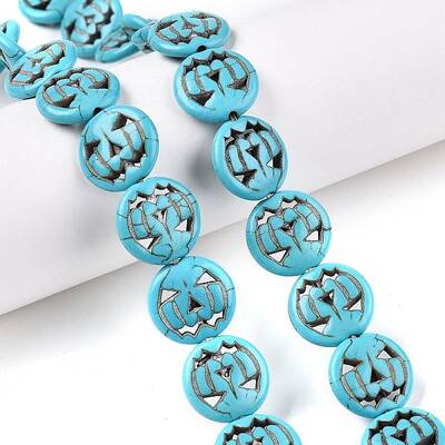 Synthetic Turquoise Beads Strands