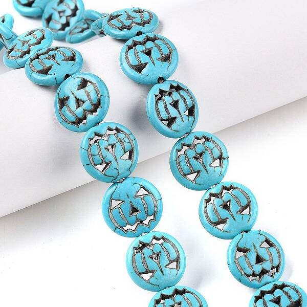 Synthetic Turquoise Beads Strands