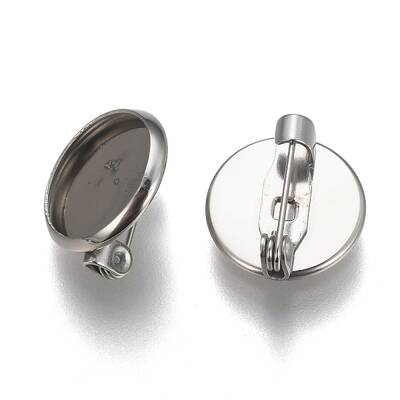 Tarnish Resistant 304 Stainless Steel Brooch Findings