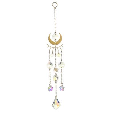 Glass Teardrop/Star Pendant Decorations