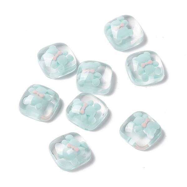 Transparent Resin Cabochons