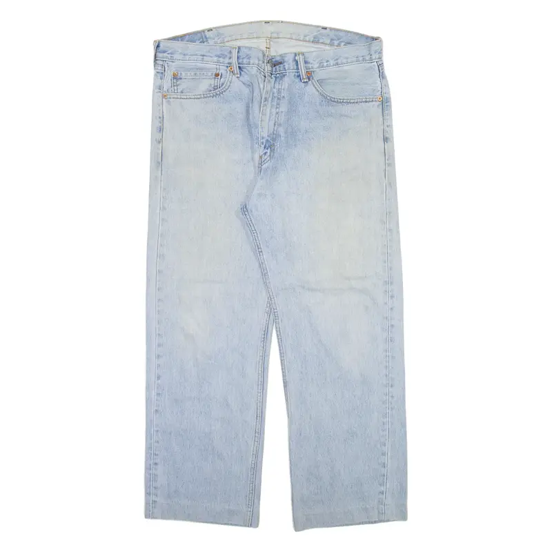 LEVI'S 505 Jeans Mens Blue Regular Straight W38 L28