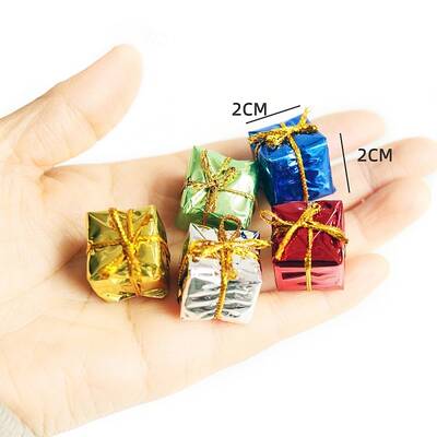 Plastic Christmas Gift Miniature Ornaments