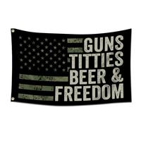 American Flag Pattern Garden Flag without Flagpole, Creative Flag for Home Garden Yard Decoration, Vanity Decor Accessories, ...