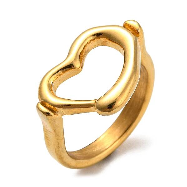 Ion Plating(IP) 304 Stainless Steel Rings for Women