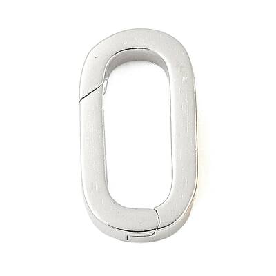 925 Sterling Silver Spring Gate Rings