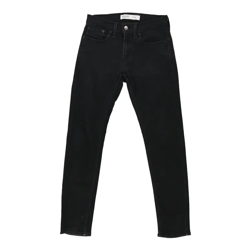 Levis Skinny Jeans - 27W UK 8 Black Cotton
