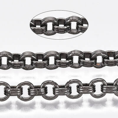Iron Groove Link Rolo Chains