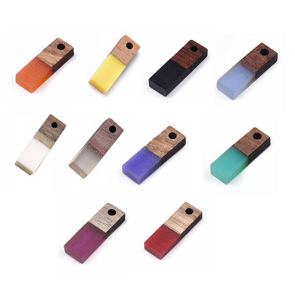Resin & Wood Pendants