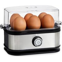 6 Egg Capacity Electric Egg Cooker for Hard Boiled Eggs, Poached Eggs, Scrambled Eggs, or Omelets with Auto Shut Off Feature ...