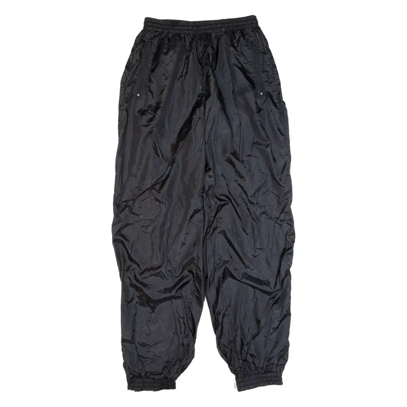 PRO TOUCH Mens Track Pants Black Tapered M W26 L30