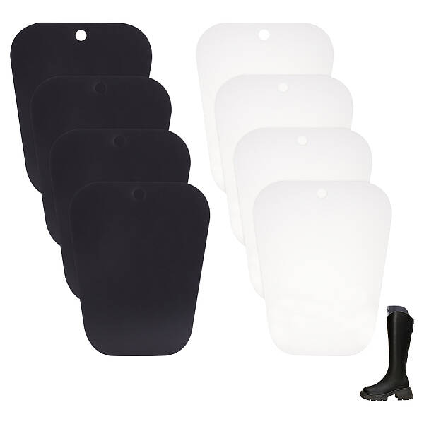 8Pcs 2 Colors PVC Boot Shaper Form Inserts