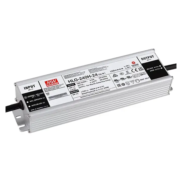 Mean Well HLG-240H-24 | 240-Watts 24V Switching Power Supply