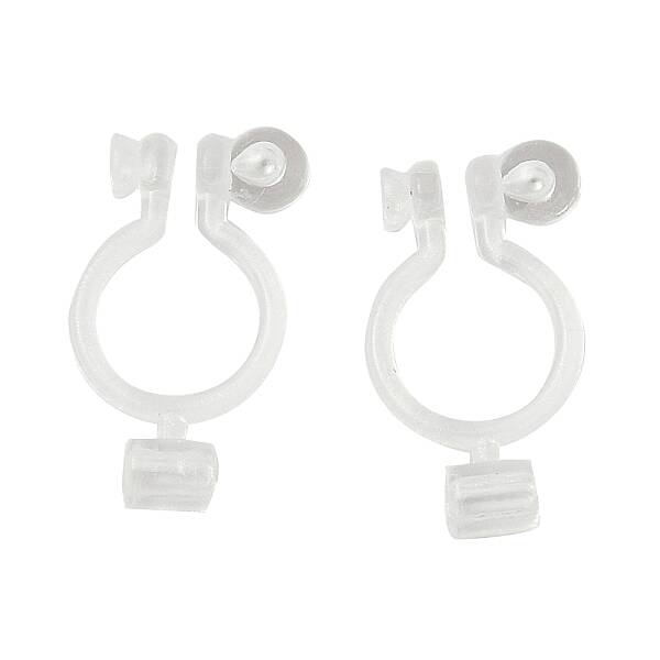 Silicone Clip-on Earring Findings