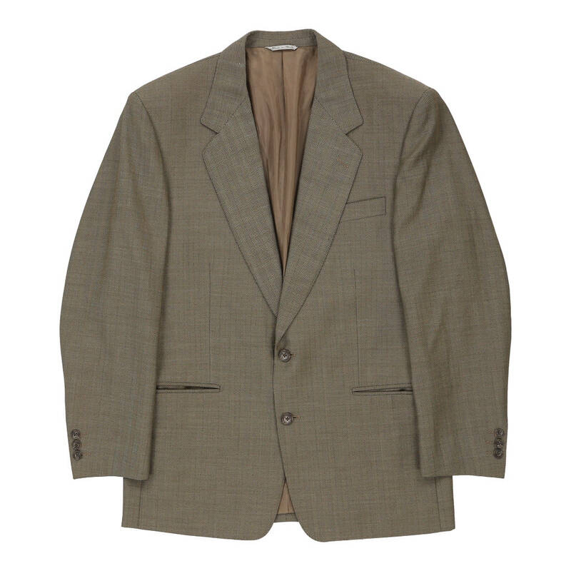 Gianfranco Ferre Blazer - Large Beige Wool Blend