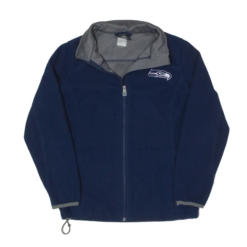 NFL Seattle Seahawks USA Fleece Jacket Blue Womens M