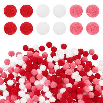1800Pcs 3 Colors DIY Doll Craft