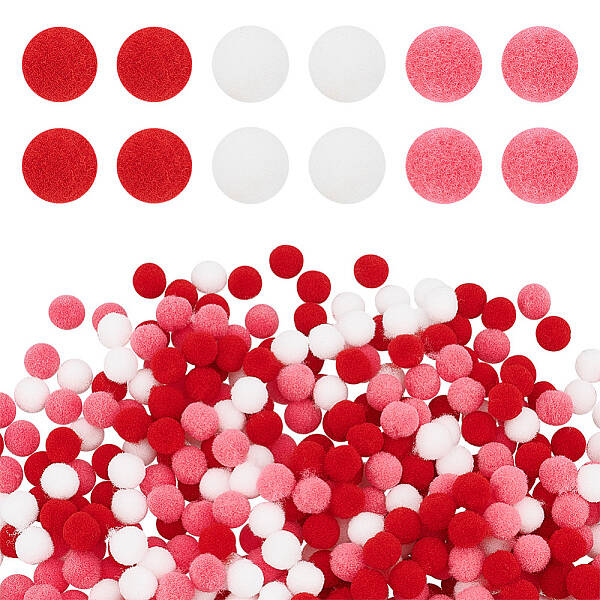 1800Pcs 3 Colors DIY Doll Craft