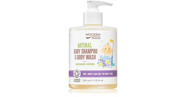 WoodenSpoon Natural shampoo and shower gel for children with lavender aroma 300 ml