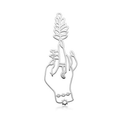 Non-Tarnish 201 Stainless Steel Big Pendants
