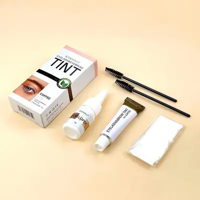 Eyebrow Tinting Kit, Waterproof Eyebrow Pomade with Brush, Long Lasting Eyebrow Tinted Cream, Daily Cosmetic Beauty Supplies ...