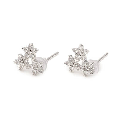 Brass Stud Earrings