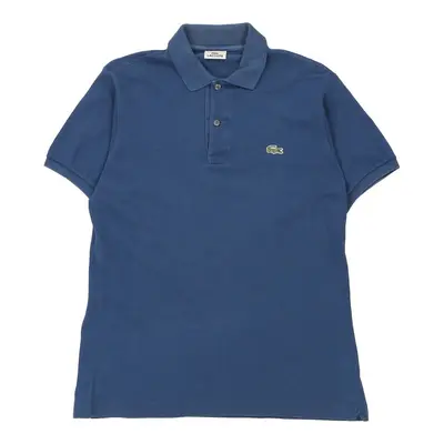 Lacoste Polo Shirt - Small Blue Cotton