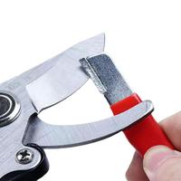 Garden Tool Sharpener Blade, Pocket Shear Sharpener for Pruners Loppers Garden Shears Scissors Hedge Trimmers, Sharpening Han...