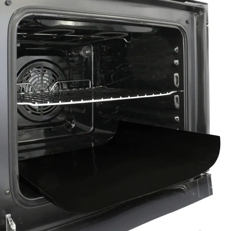 Oven Non-stick Teflon Liner, Kitchen Accessories, Reusable & Washable Heavy Duty Gas Stove Mat, Universal Cooker Liner for A...